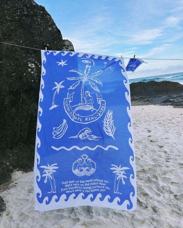 Thats a Wrap Sarong - Blue Mermaid