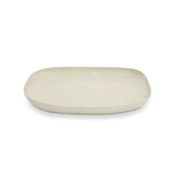 Cloud Square Plate Chalk White- Large