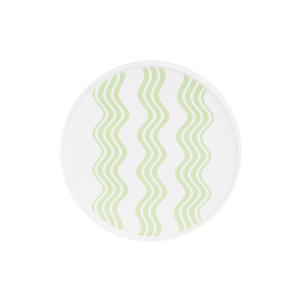 Waves Plate - Green