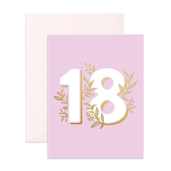 No.18 Floral Greeting Card