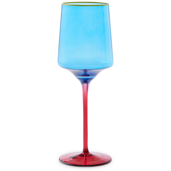 Sapphire Delight Vino Glass 2Pce Set