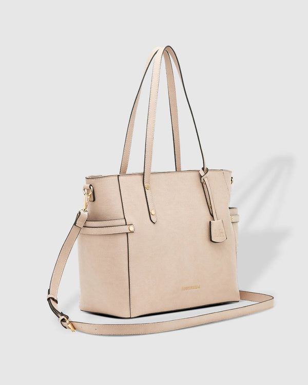Toulouse Lizard Tote Bag - Nude