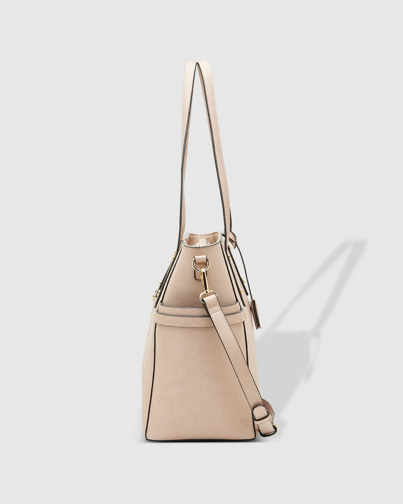 Toulouse Lizard Tote Bag - Nude