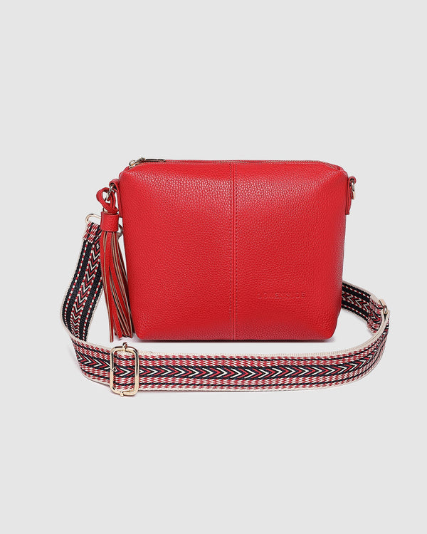 Kasey Crossbody Bag - Red