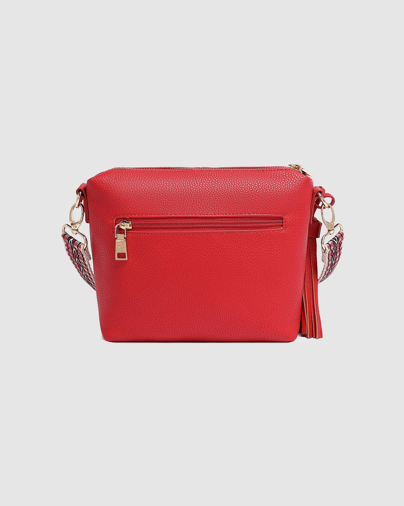 Kasey Crossbody Bag - Red