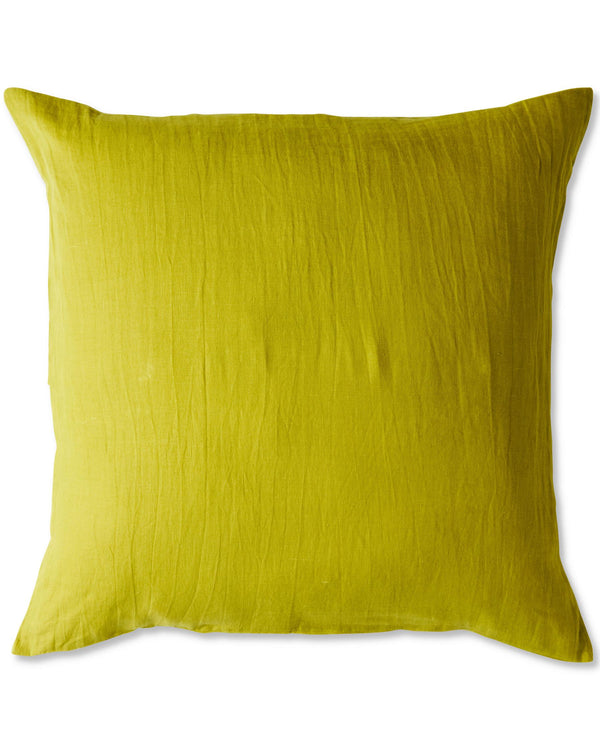 Pear Linen European Pillowcases 2Pce Set