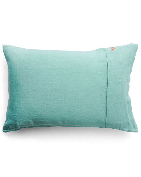 Wasabi Linen Pillowcases - 2Pce Set