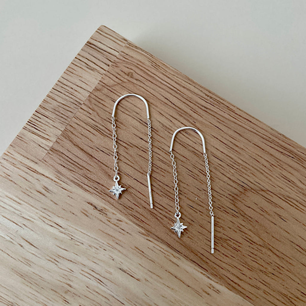Asteria Earrings - Silver