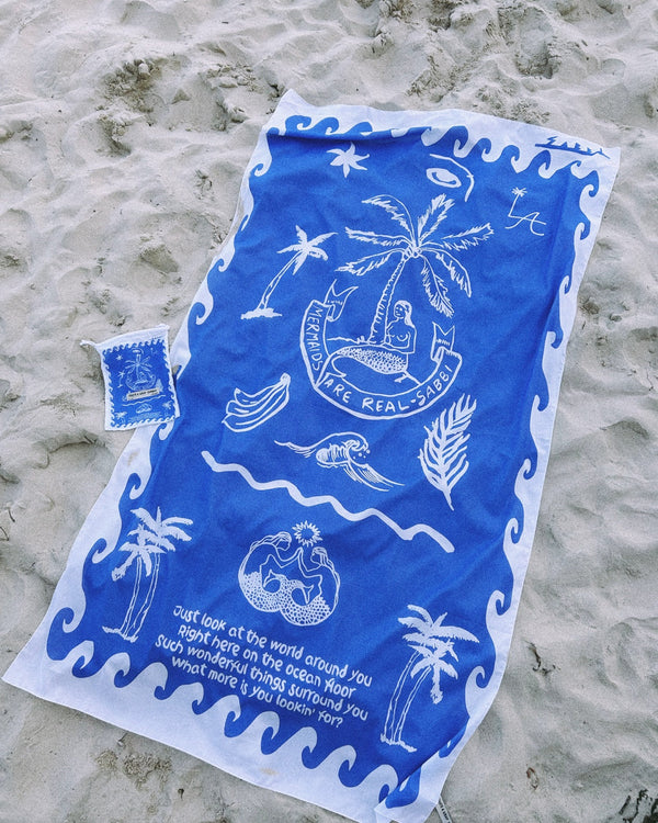 Thats a Wrap Sarong - Blue Mermaid