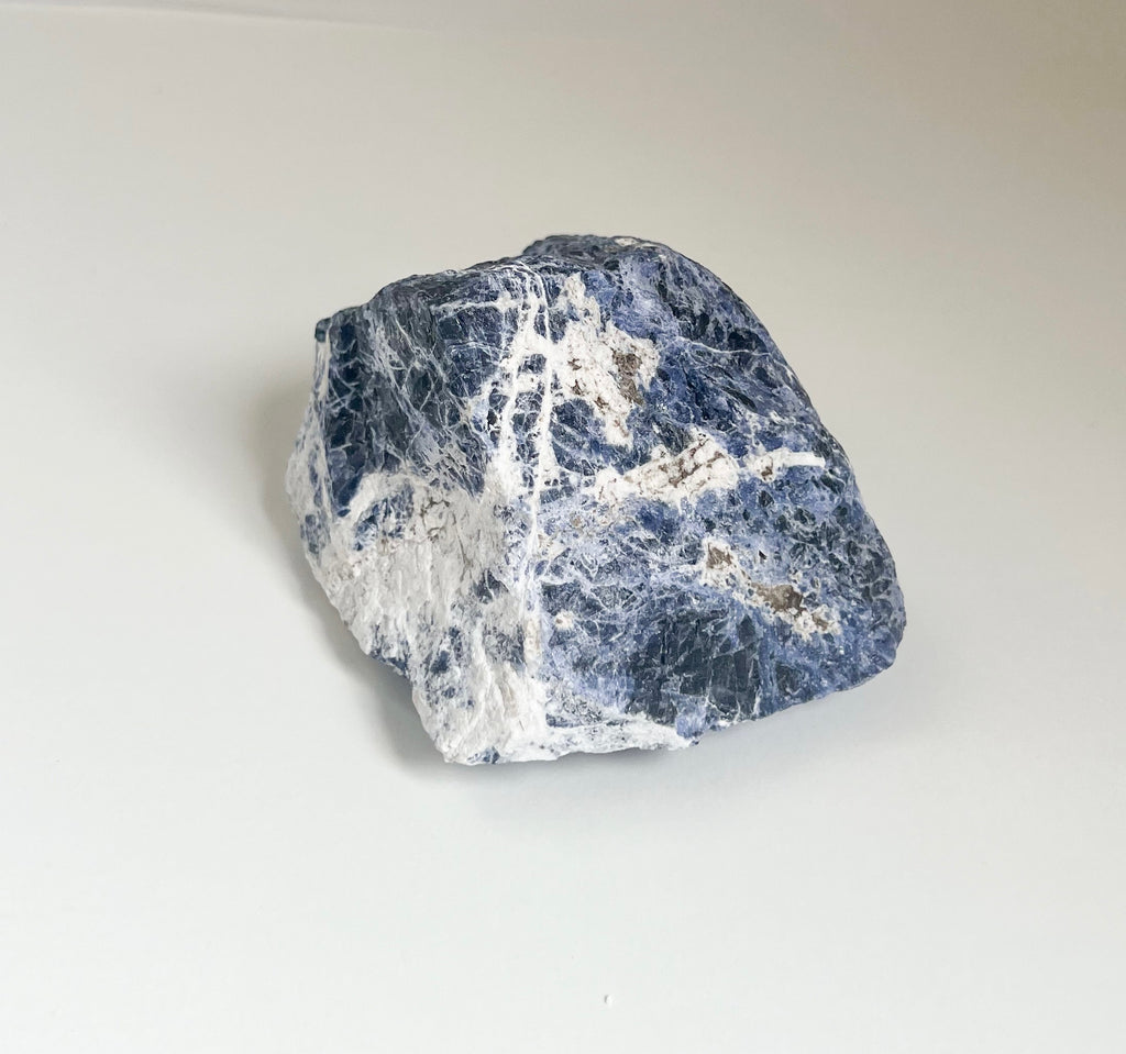 Sodalite Raw Chunk. Stone of The Spiritual Warrior and Protection