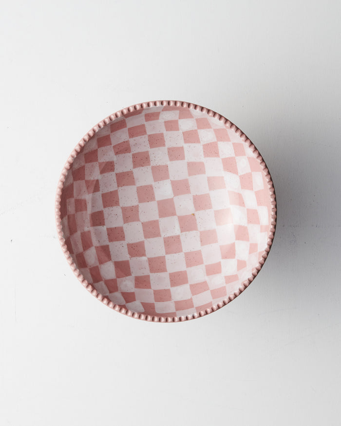 Checkered Fruit Bowl