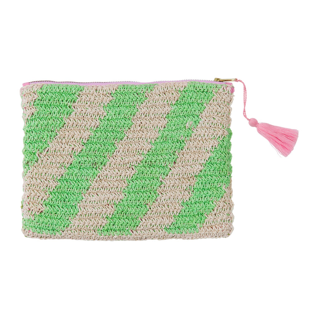 San Carlos Rafia Clutch