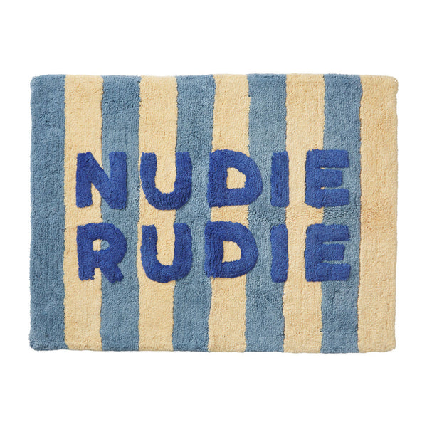 Ira Nudie Rudie Bath Mat - Blue Jean