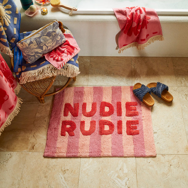 Ira Nudie Rudie Bath Mat - Posy