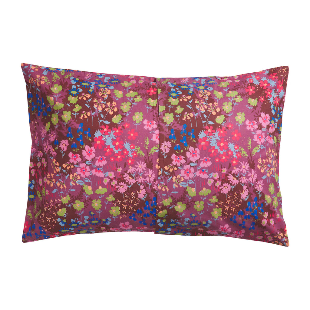 Aisha Cotton Pillowcase Set - Plumberry