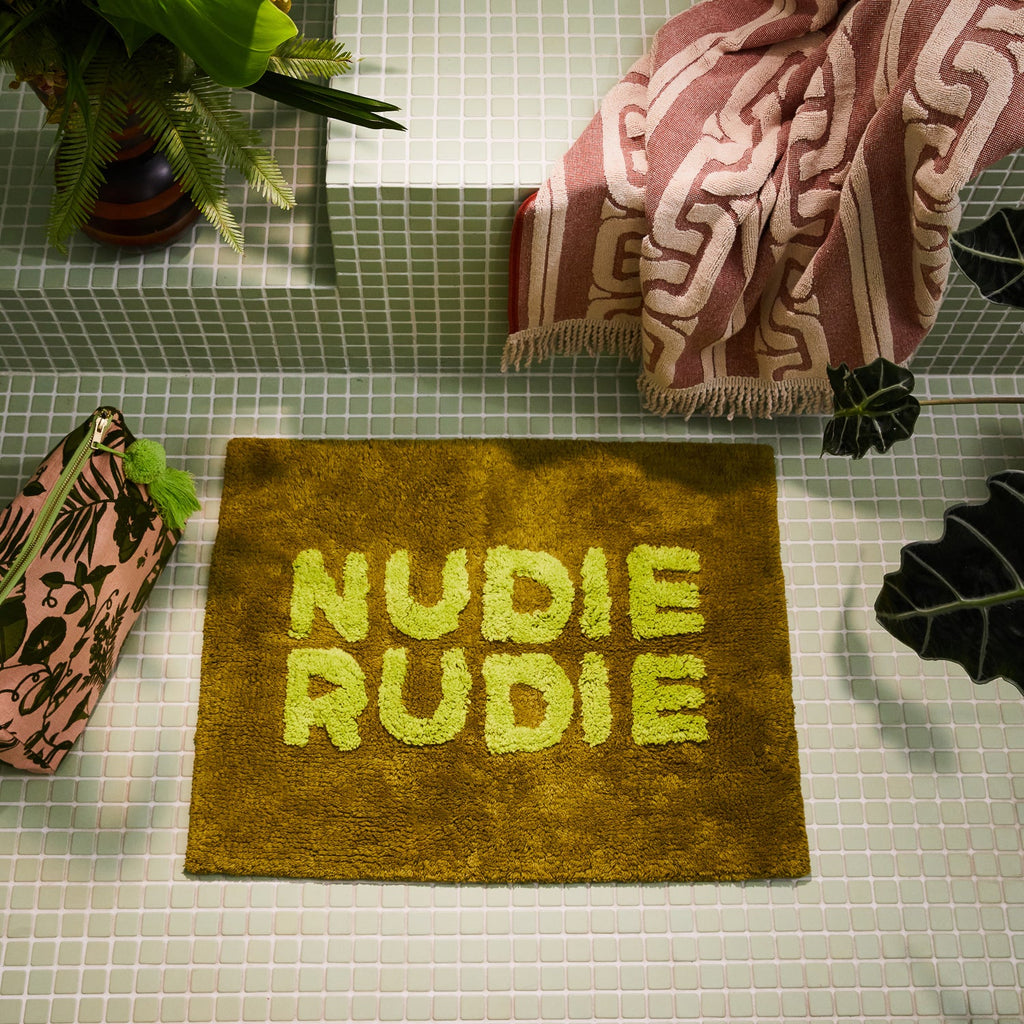 Nudie Rudie Bath Mat Mini - Artichoke
