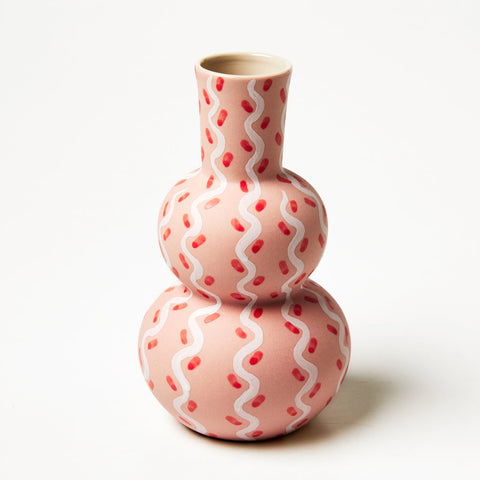 Happy Vase Tracks - Pink