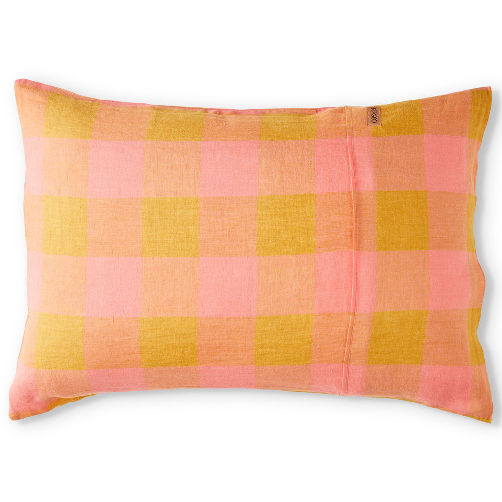Toasted Marshmallow Linen Pillowcases - 2 Pce Set