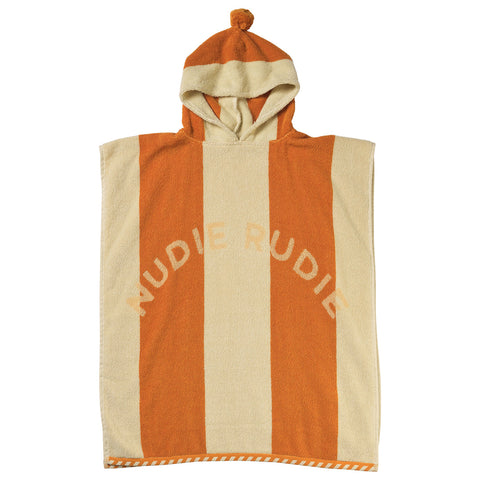 Didcot Hooded Nudie Towel - Persimmon