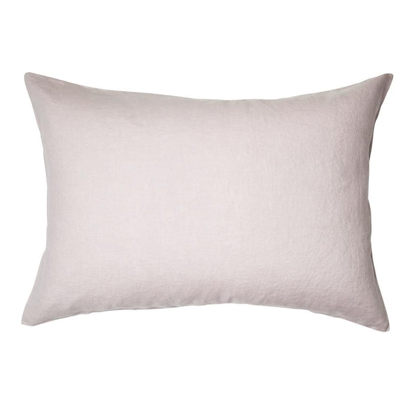 Linen Standard Pillowcase Set - Lilac