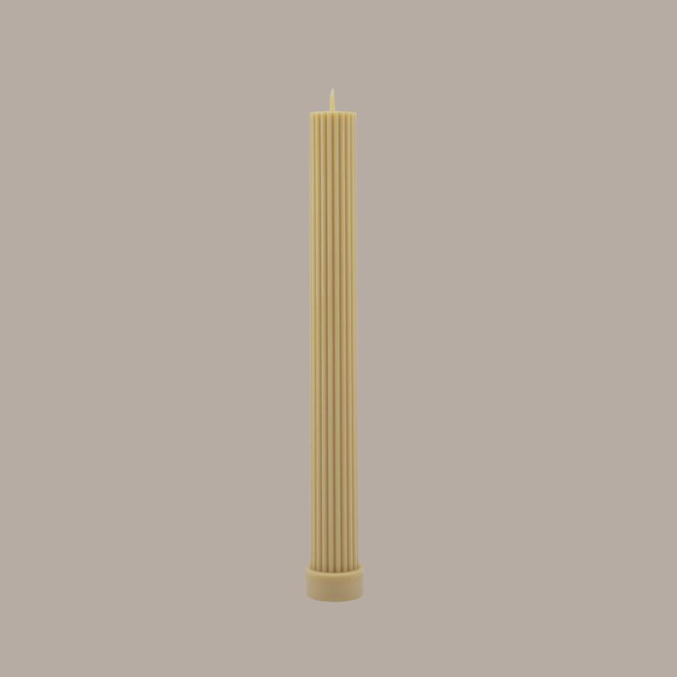 Column Pillar Candle- Honey
