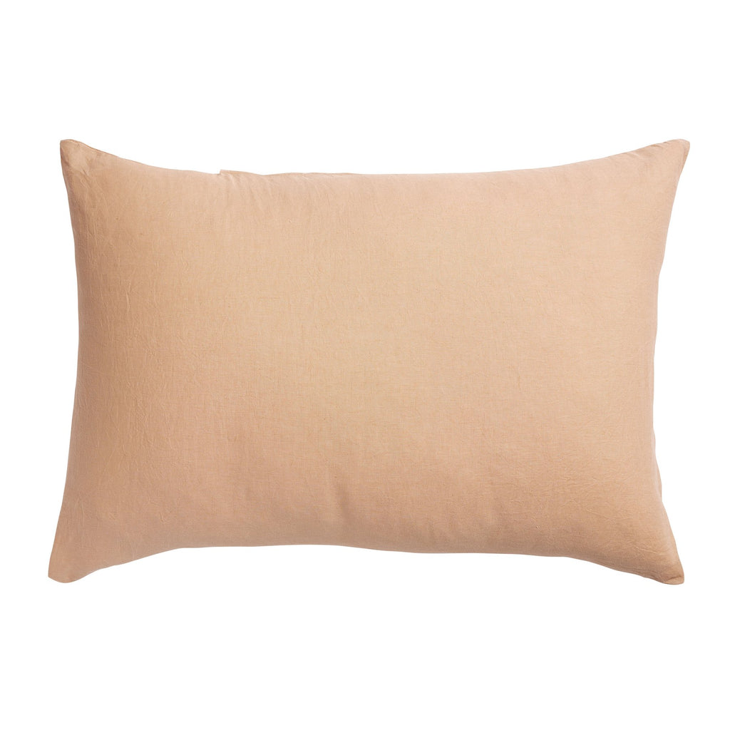 Linen Pillowcase Set- Cashew