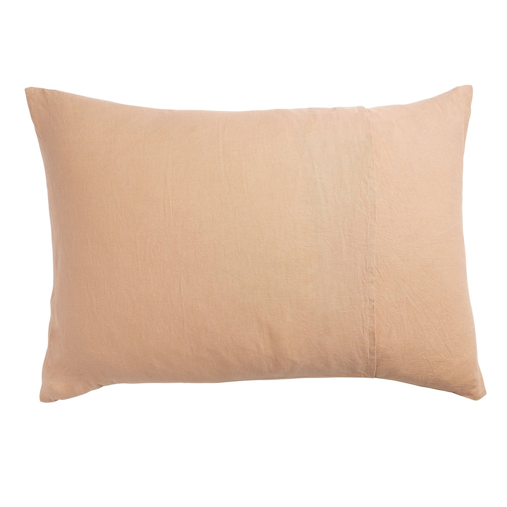 Linen Pillowcase Set- Cashew