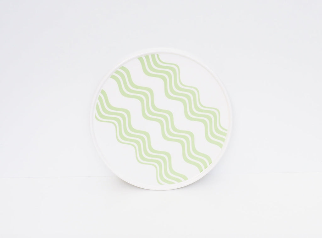 Waves Plate - Green