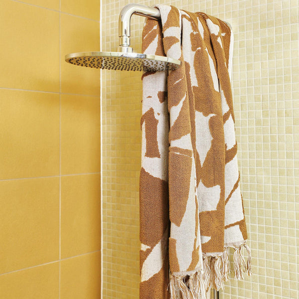 Bamboo Embossed Terry Bath Towel