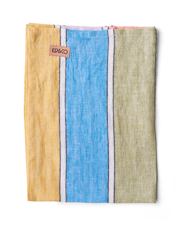 Majorca Stripe Linen Tea Towel
