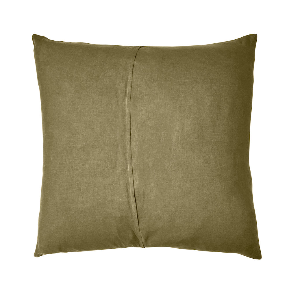 Linen Euro Pillowcase Set 2 - Moss