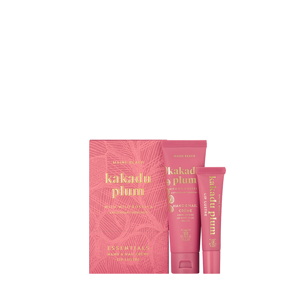 Kakadu Plum Essentials Pack. Lip Balm & Hand Cream 50ml