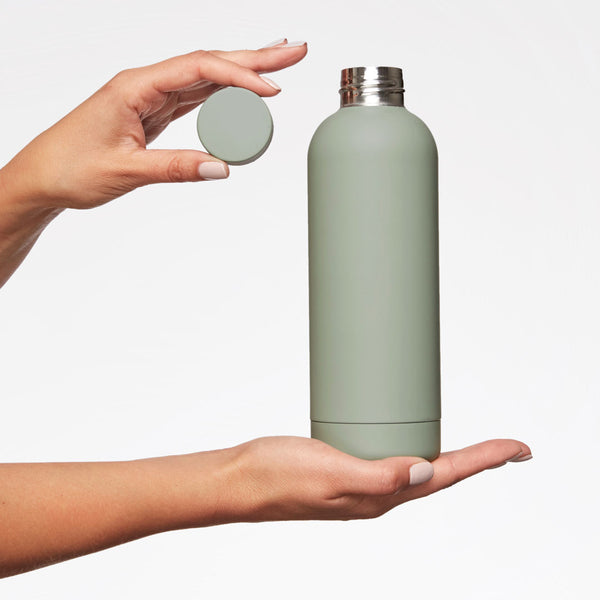 Water Bottle 500ml- Sage