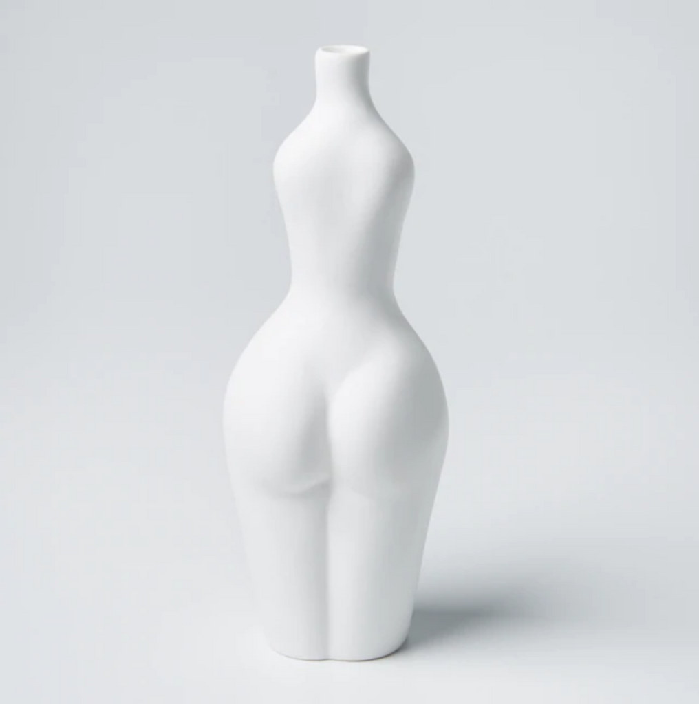 Posture Vase Tall - White