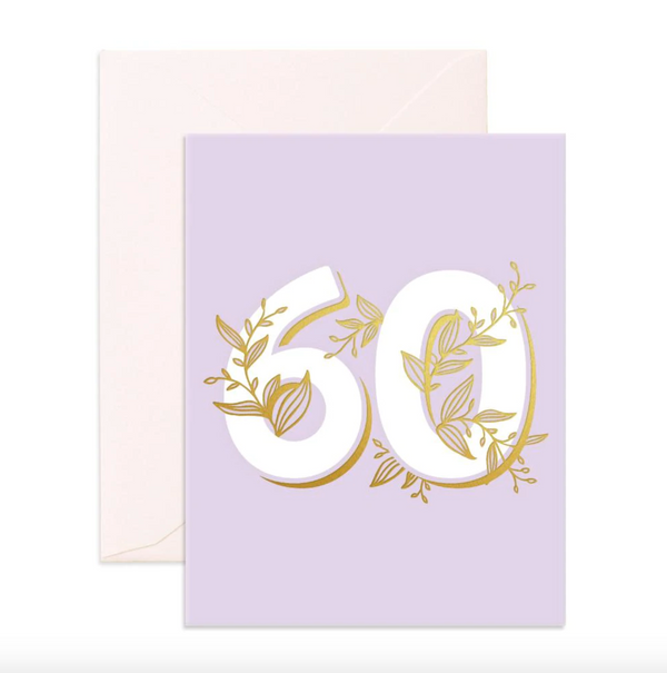 No.60 Floral Greeting Card