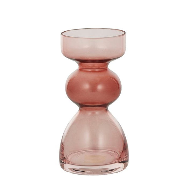Matar Glass Vase - Pink
