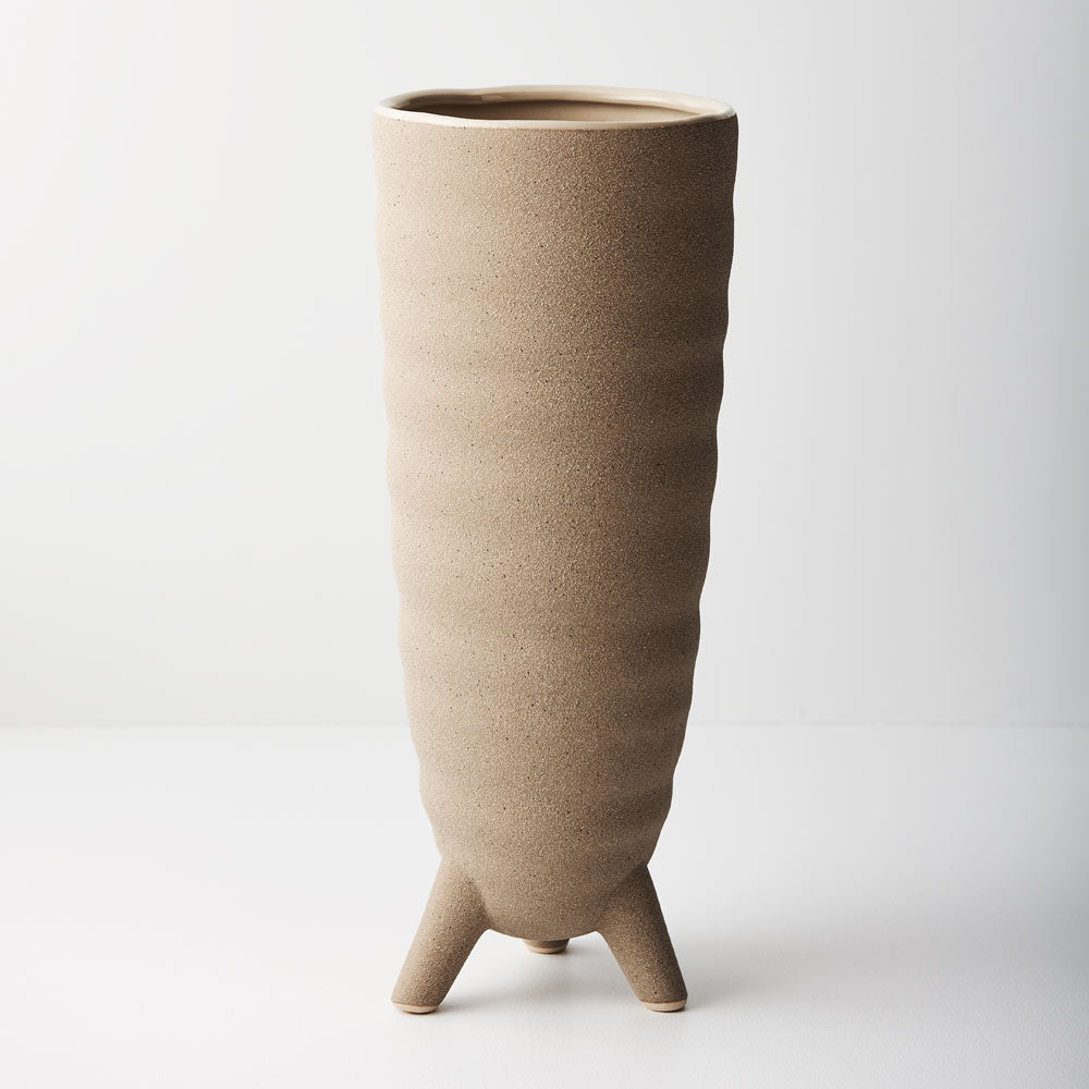 Vase Tutta Sand 35cmH