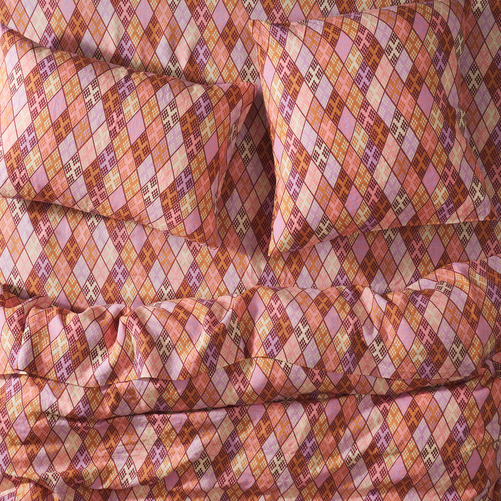 Viola Linen Pillowcase Set/2